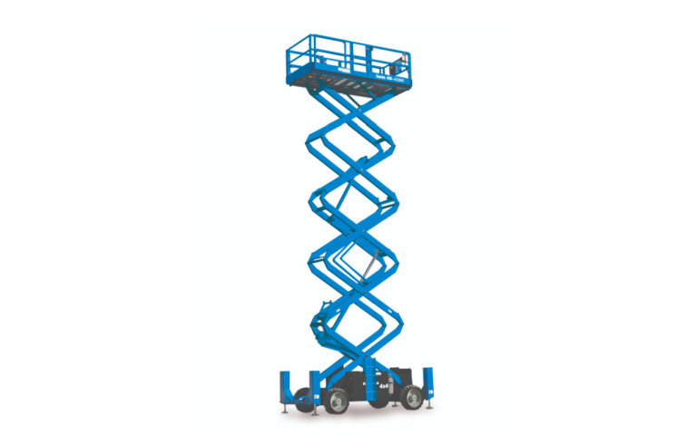 Podnośnik nożycowy Genie GS-4390 RT na wynajem