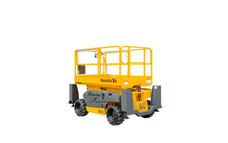 Haulotte Compact 12DX – podnośnik nożycowy na wynajem
